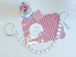 Preview: Mini Wimpelkette Beste Mama - ITH-Stickdatei